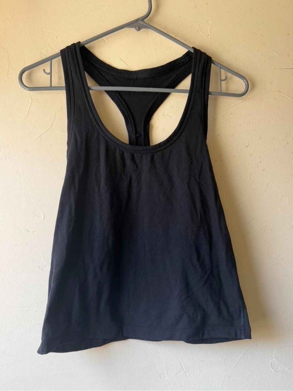 Black Racerback Tank Top - Picture 1 of 3